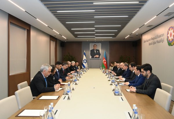 Azerbaijani, Israeli FM meeting in expanded format