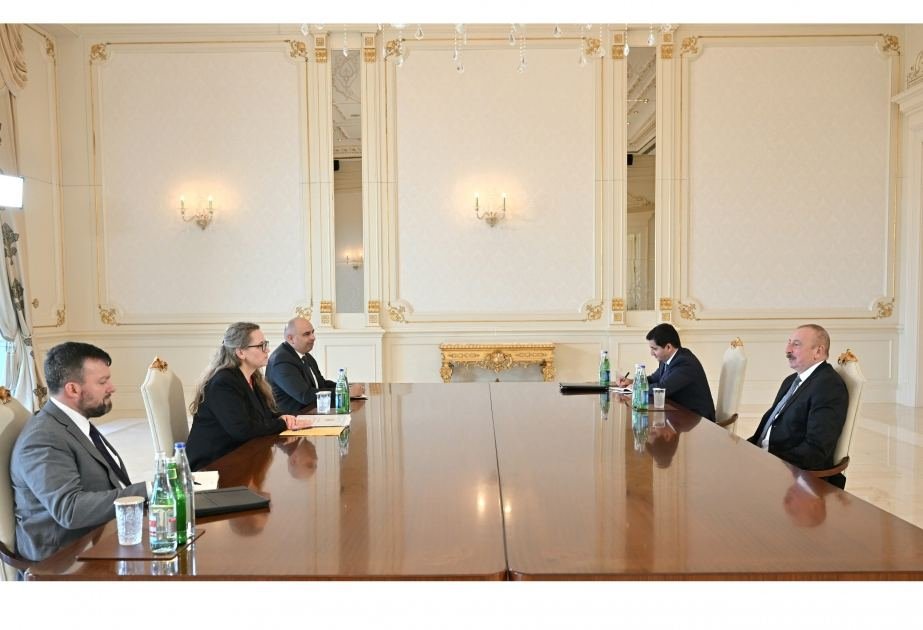 President Ilham Aliyev receives Deputy Assistant US Secretary of State