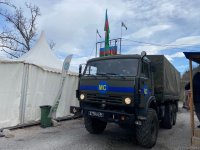ICRC convoy moves freely along Azerbaijan's Lachin-Khankendi road