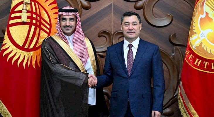 Kyrgyz president receives CEO of Saudi Development Fund