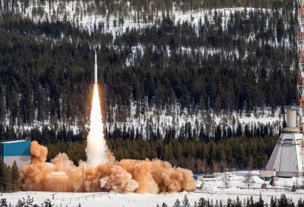 Исследовательская ракета Швеции случайно упала на территорию Норвегии