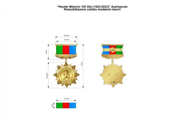 “Heydər Əliyevin 100 illiyi" yubiley medalı təsis edilib