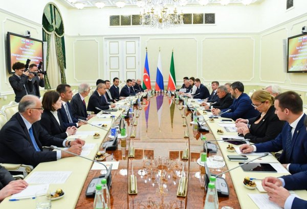 The Minister of Economy of Azerbaijan met with the President of Tatarstan