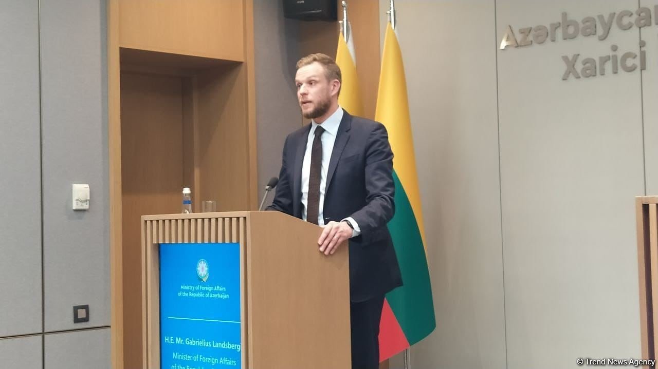 Lithuanian FM hopes for early conclusion of negotiations on new Azerbaijan-EU agreement