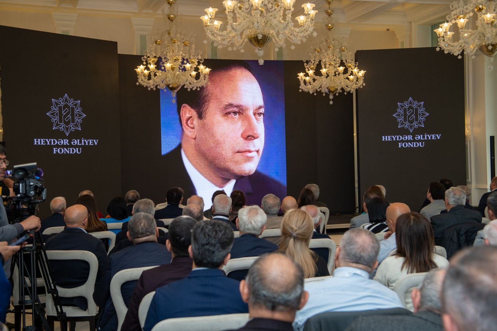 В Шуше состоялся показ фильма, посвященного 100-летию со дня рождения великого лидера Гейдара Алиева