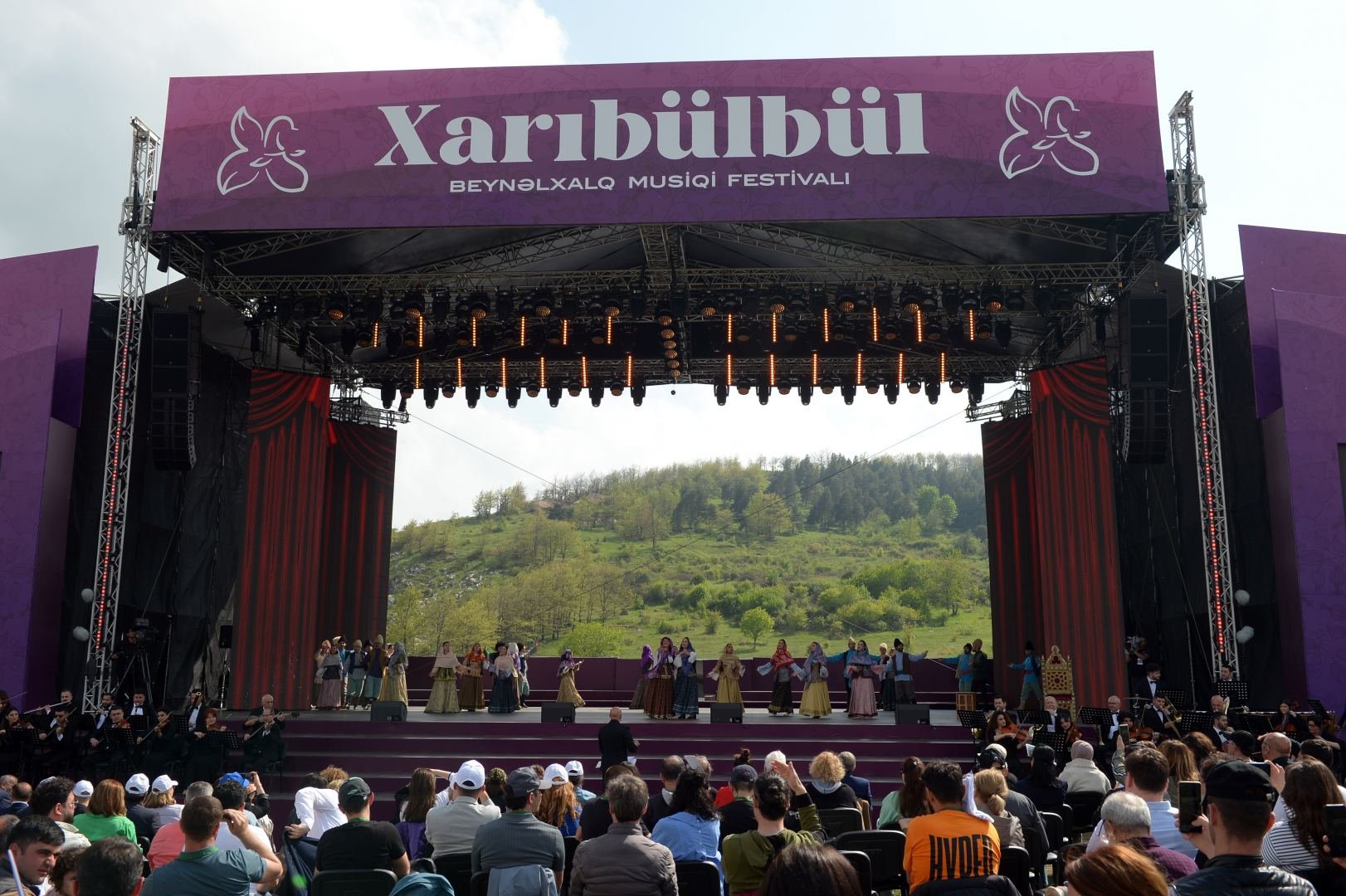 Footages from “Kharibulbul” festival in Azerbaijan’s Shusha at Euronews