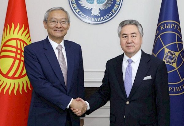 Foreign minister of Kyrgyzstan meets with SCO secretary general