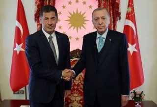 Türkiyə prezidenti Sinan Oğana təşəkkür edib