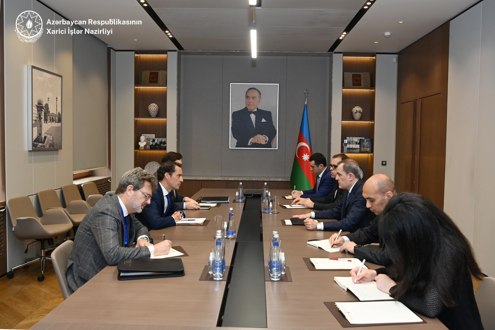 Azerbaijani FM meets with NATO special representative