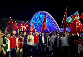 Azerbaijan celebrates victory of Recep Tayyip Erdogan in Turkish presidential elections