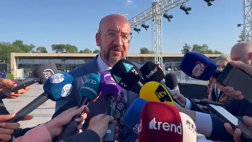Trilateral meeting with President Ilham Aliyev, PM Pashinyan to be held in Brussels - Charles Michel