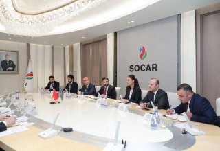 SOCAR-ın prezidenti “Energy China International” şirkətinin baş vitse-prezidenti ilə görüşüb