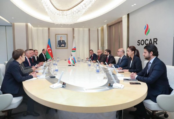 Президент SOCAR встретился с министром промышленности и торговли Чехии