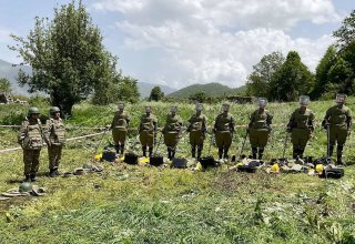 Azerbaijan Army’s engineer-sapper units continue fulfilling tasks in liberated territories