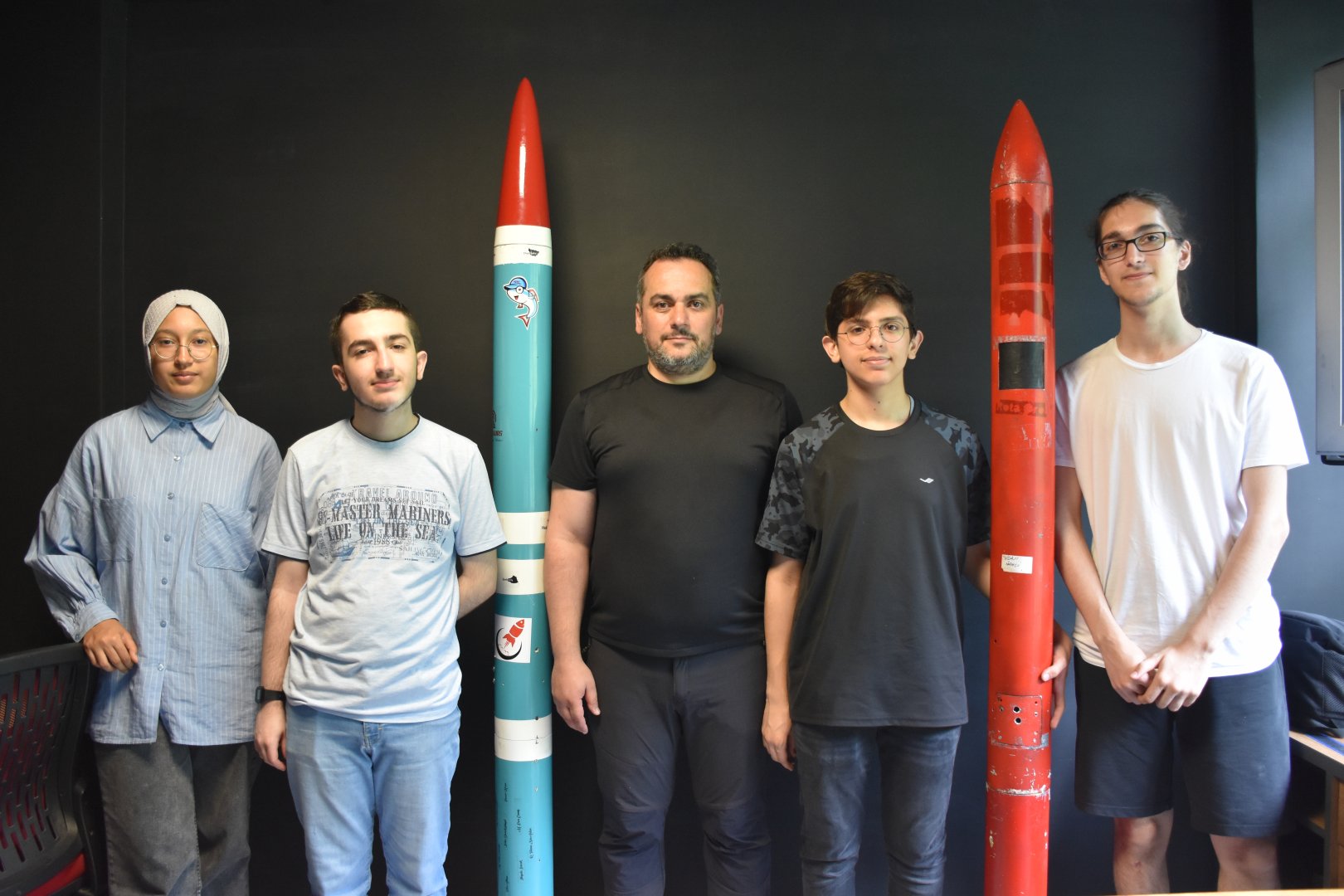 "Uçan Hamsi Roket Takımı" TEKNOFEST'e hazırlanıyor