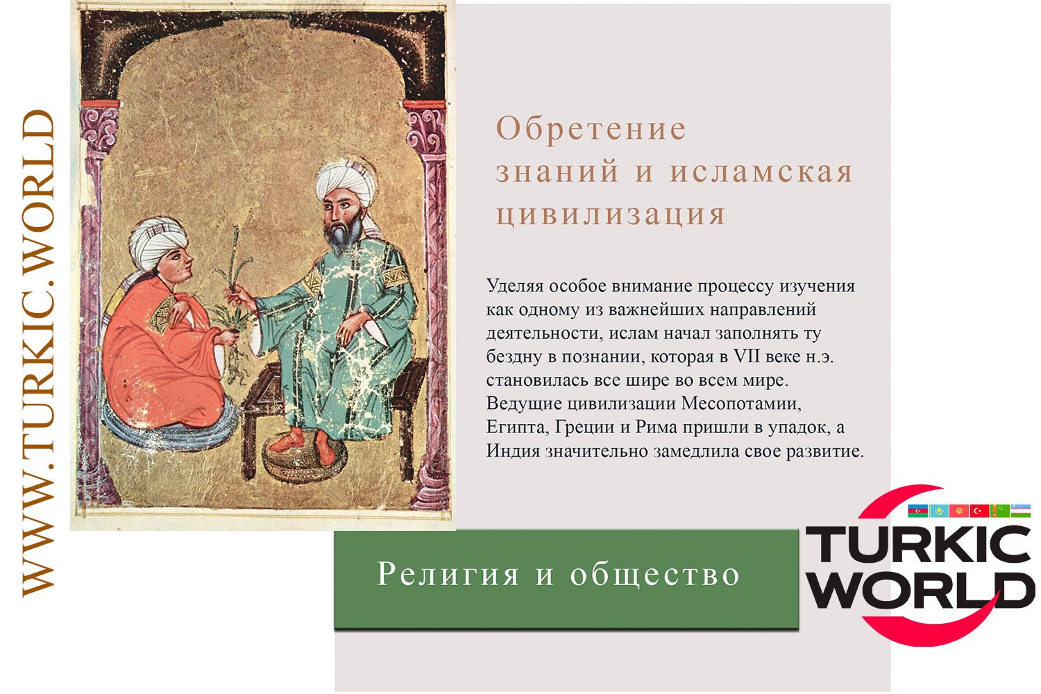 Создание первой мусульманской общины - Turkic World