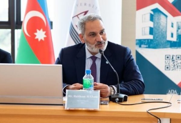 OPEC-in Baş katibi Haysam Əl-Qays ADA Universitetində mühazirə ilə çıxış edib