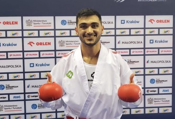 Azerbaijani karateka reaches semifinals of 2023 European Games in Krakow