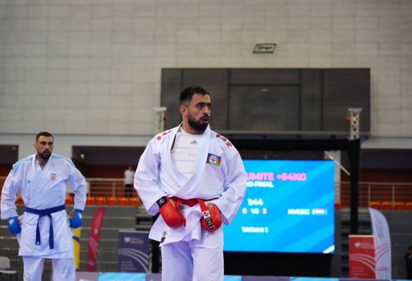 Azerbaijani karateka wins bronze medal at III European Games
