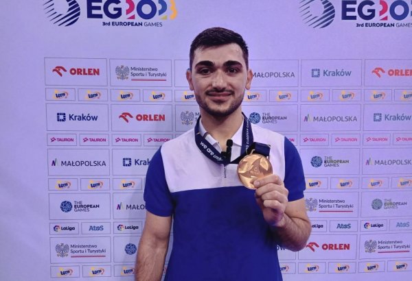 Azerbaijan wins first medal at 3rd European Games