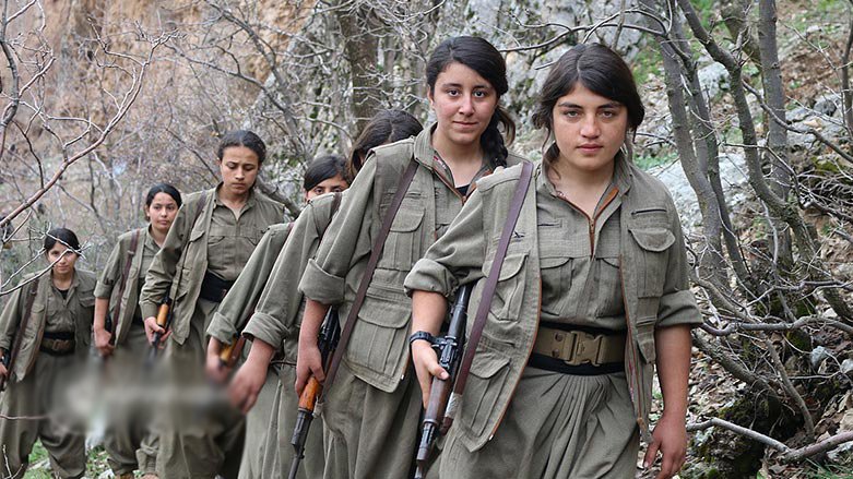  PKK terror təşkilatının yeniyetmə uşaqlardan ibarət qruplaşması