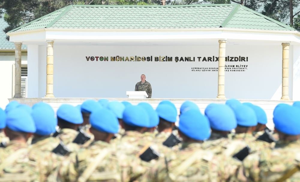 Prezident İlham Əliyev: İkinci Qarabağ müharibəsindən sonra ordu quruculuğu prosesi daha geniş vüsət almışdır