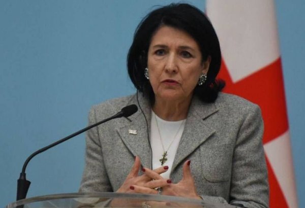 Президент Грузии наложила вето на законопроект о лишении ее права предлагать главу ЦИК