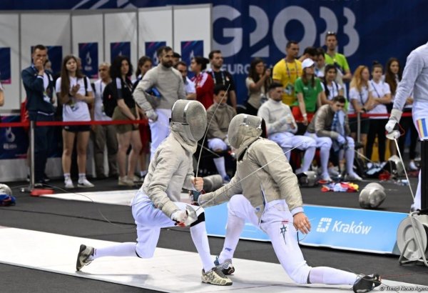 III Avropa Oyunlarında Azərbaycanın iki qılıncoynadanı pley-off mərhələsinə yüksəlib