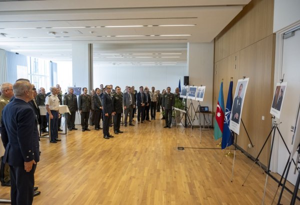 NATO headquarters in Brussels celebrate Azerbaijani Armed Forces Day (PHOTO)