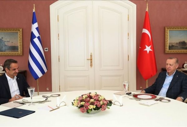 President Erdogan congratulates Mitsotakis on Greek election win