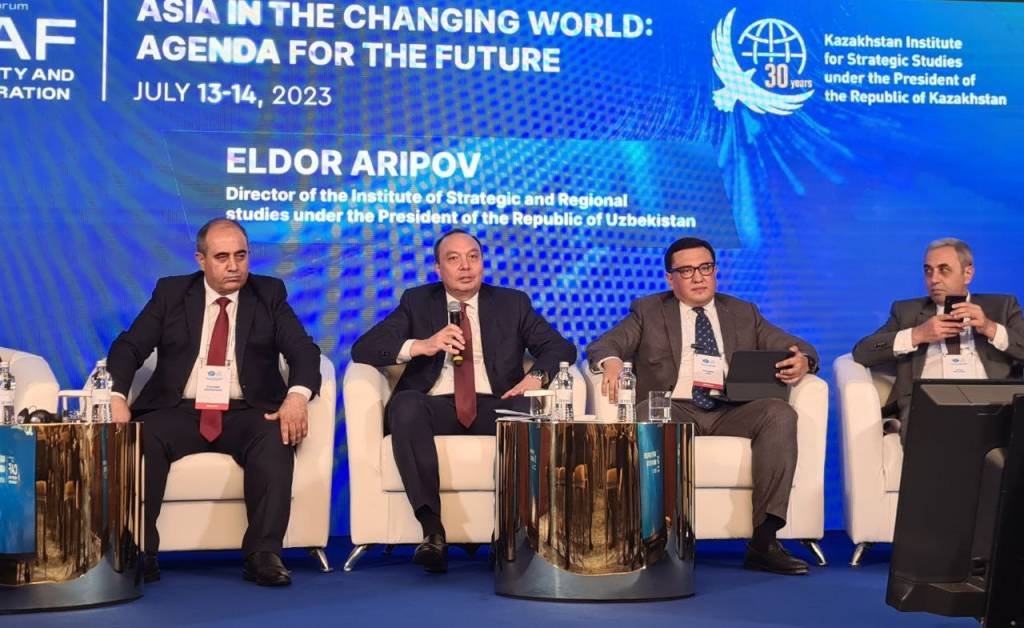 ISRS Director took part in the Central Asian Security and Cooperation ...