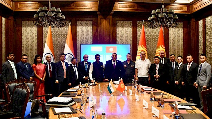 Second round of consultations on security between Kyrgyzstan and India takes place in Bishkek