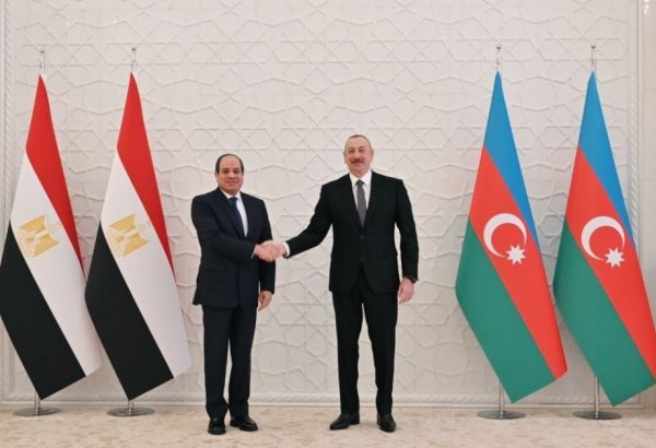 Президент Ильхам Алиев: Народы Азербайджана и Египта объединяют традиционно дружеские отношения