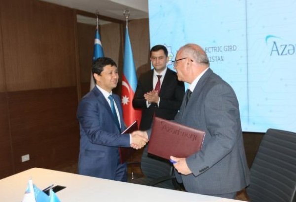 Azerenergy, Uzbekistan's National Power Grid signed a memorandum