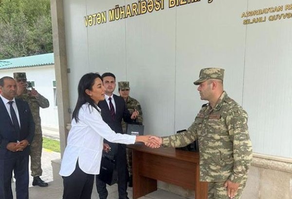 Представители Аппарата Омбудсмена Азербайджана посетили воинскую часть