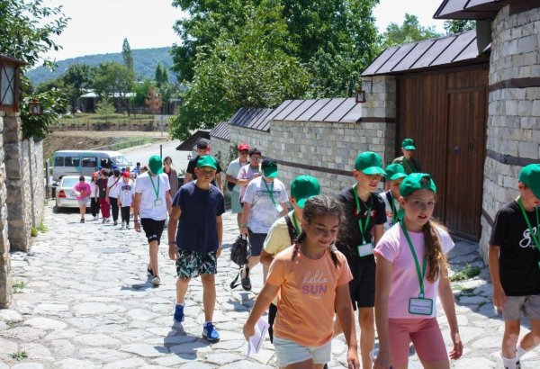 Ukraynalı uşaqların İsmayıllı və Qəbələyə ekskursiyası təşkil edilib