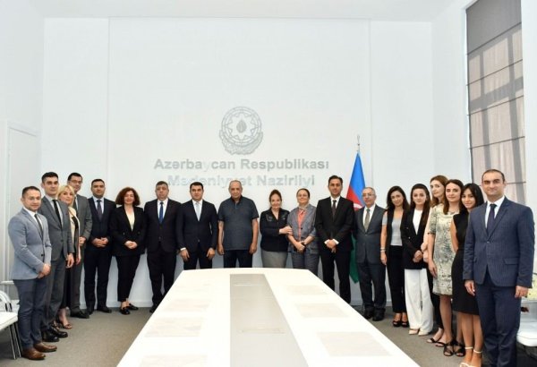 В министерстве культуры Азербайджана состоялась встреча с Расимом Балаевым