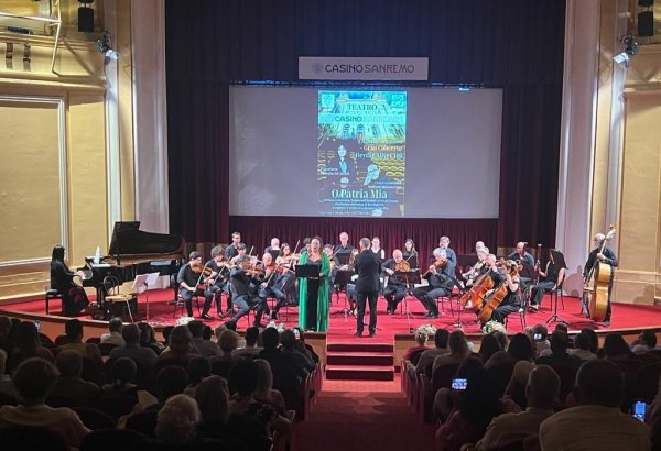 В городе Сан-Ремо состоялся концерт, приуроченный к 100-летию Гейдара Алиева