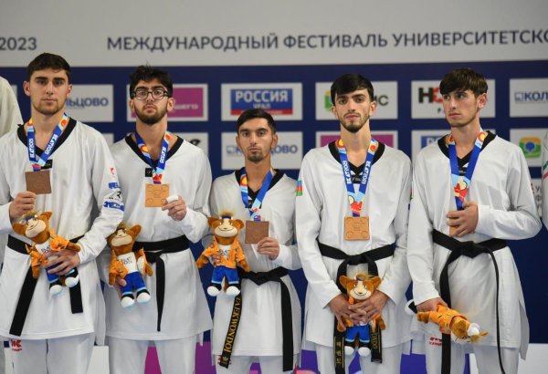 Азербайджанские тхэквондисты завоевали "бронзу" на соревнованиях в Екатеринбурге
