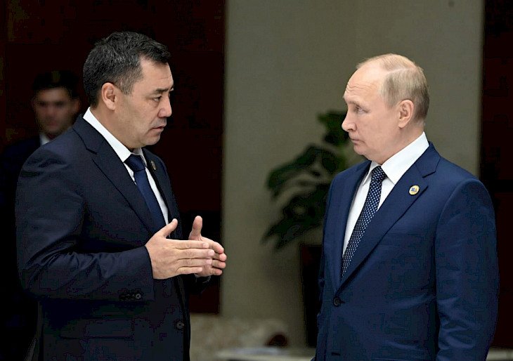 Zhaparov and Putin to launch construction of three schools in Kyrgyzstan