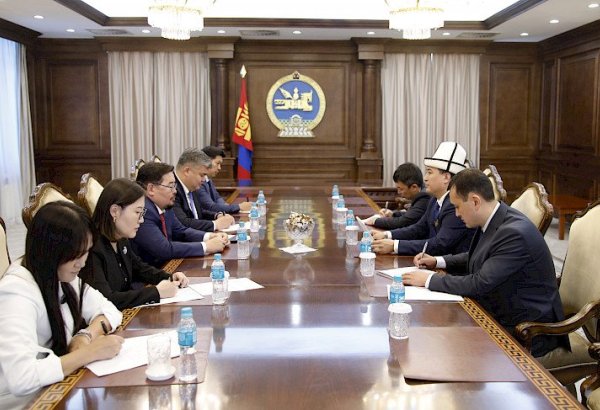 Посол КР в Монголии встретился с председателем Великого государственного хурала