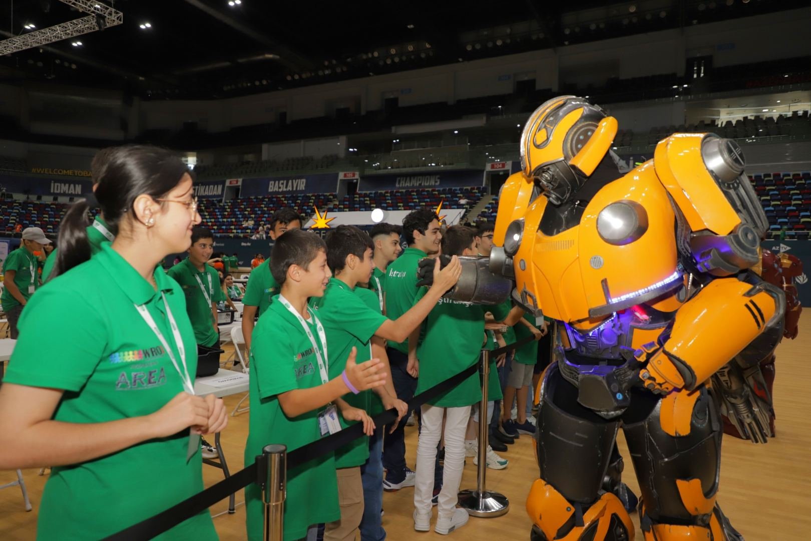 Baku hosting VI Robot Olympiad