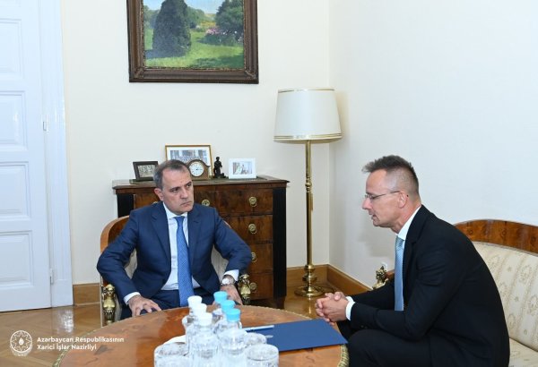 Azerbaijani FM and his Hungarian counterpart hold one-on-one meeting
