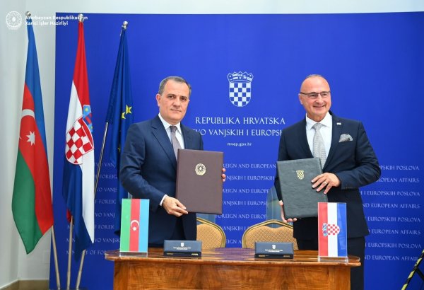 ADA Universiteti Xorvatiya Diplomatik Akademiyası ilə memorandum imzalayıb (FOTO)