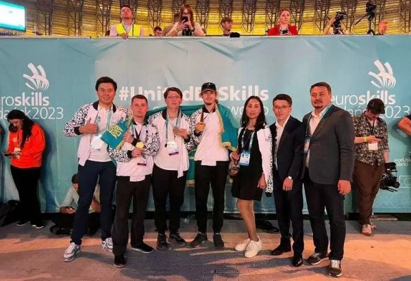 Kazakhstan wins two medals at EuroSkills champs