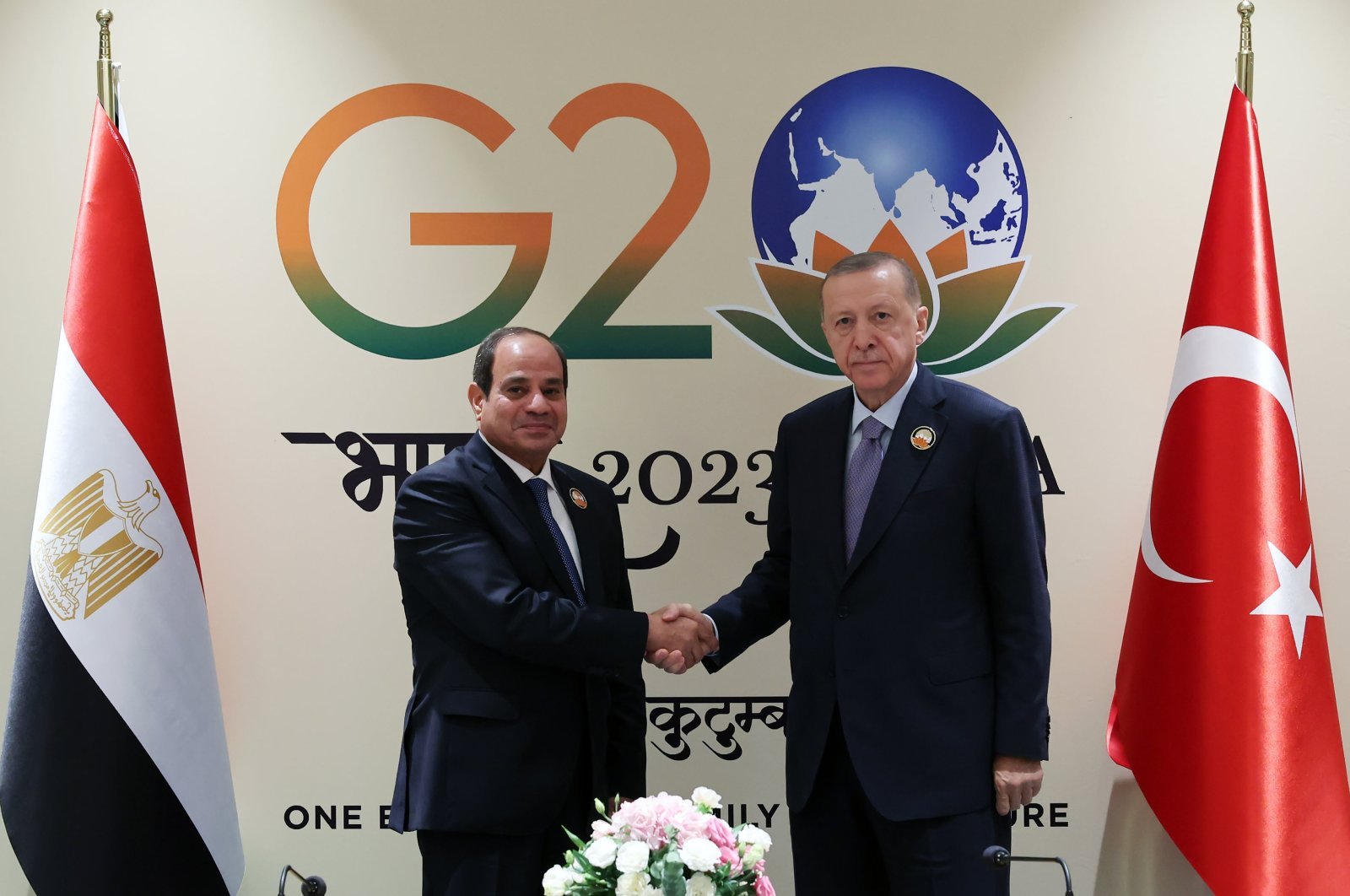 Erdoğan, Sissi discuss energy, bilateral ties at G20 sidelines