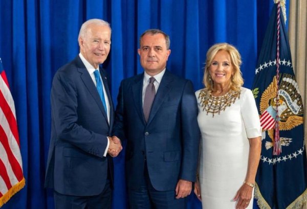 Azerbaijani FM meets President Biden