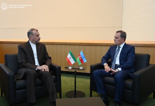 Глава МИД Азербайджана встретился со своим иранским коллегой