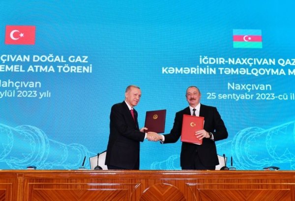 Cumhurbaşkanı Erdoğan: Azerbaycan'ın başarısı bizim için iftihar meselesi