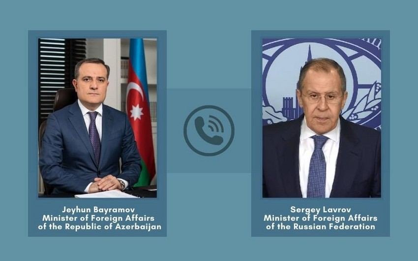 Azerbaijani, Russian FMs discuss situation in Karabakh